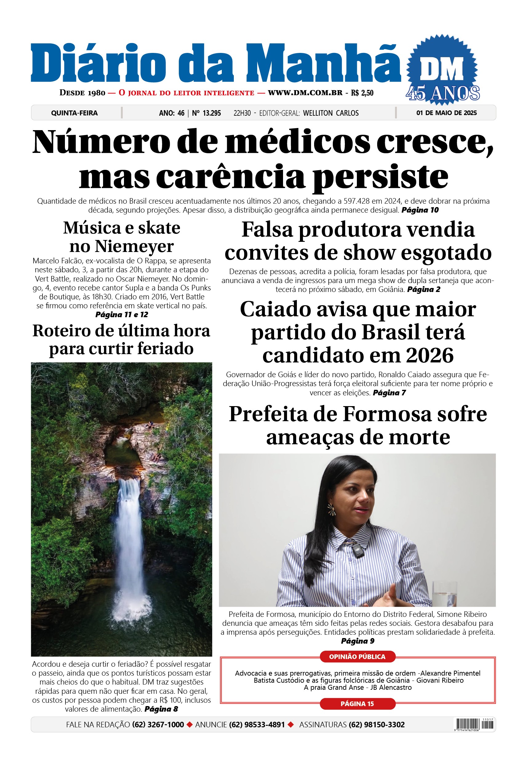 Capa do Dia
