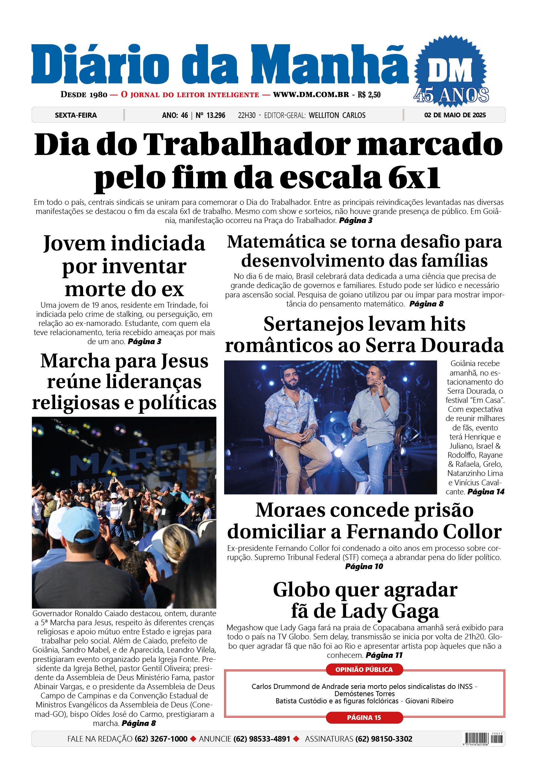 Capa do Dia
