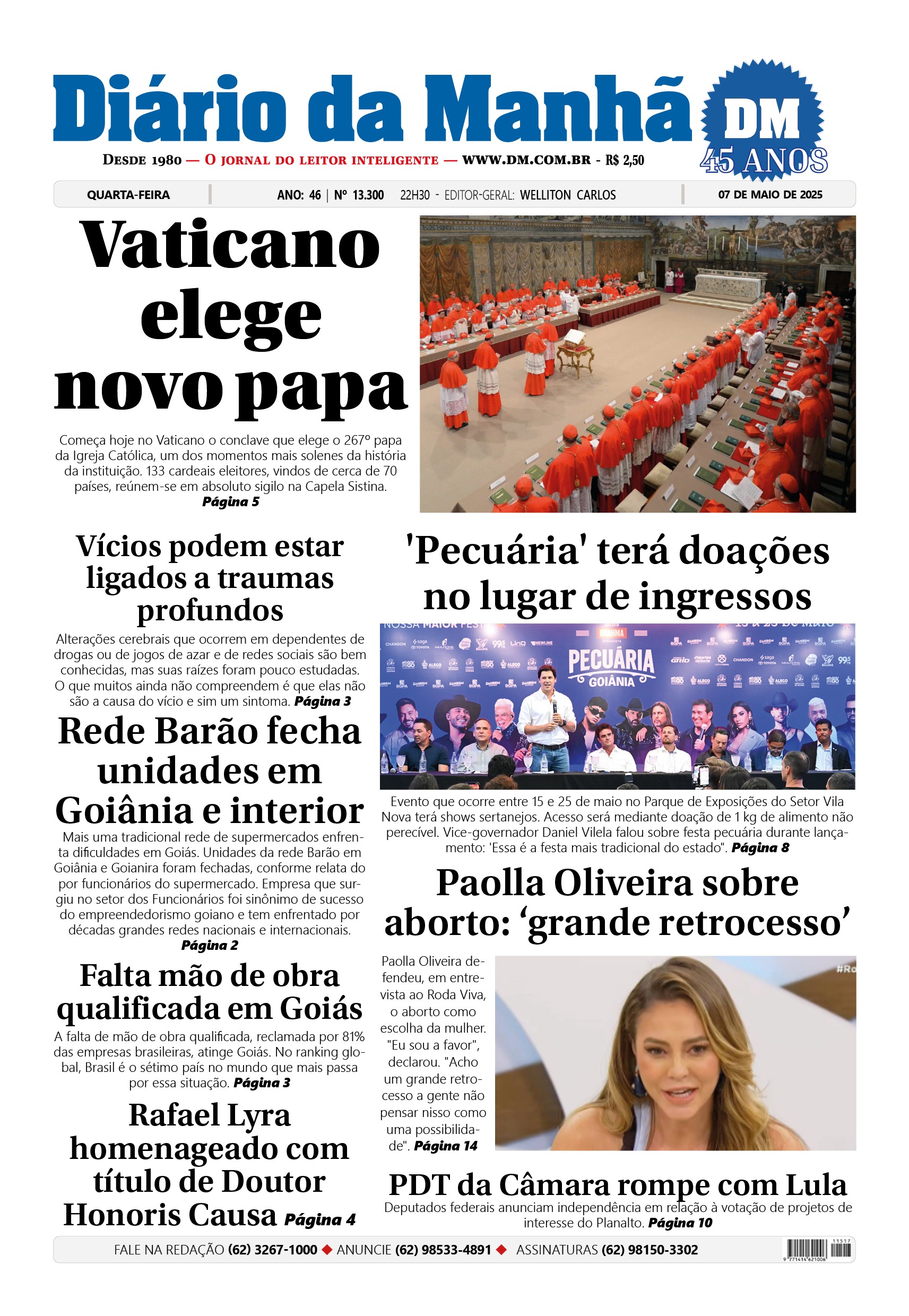 Capa do Dia