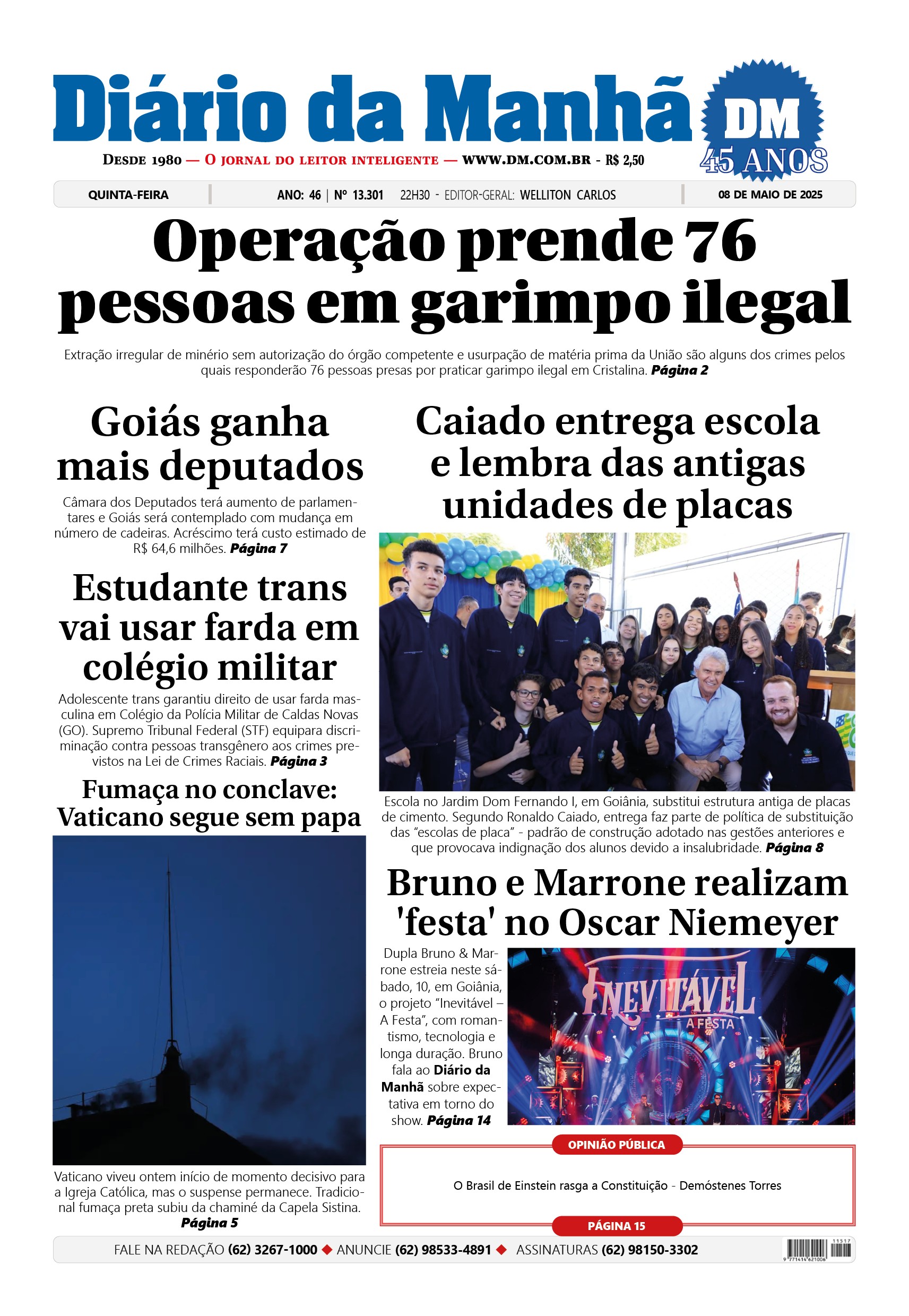 Capa do Dia