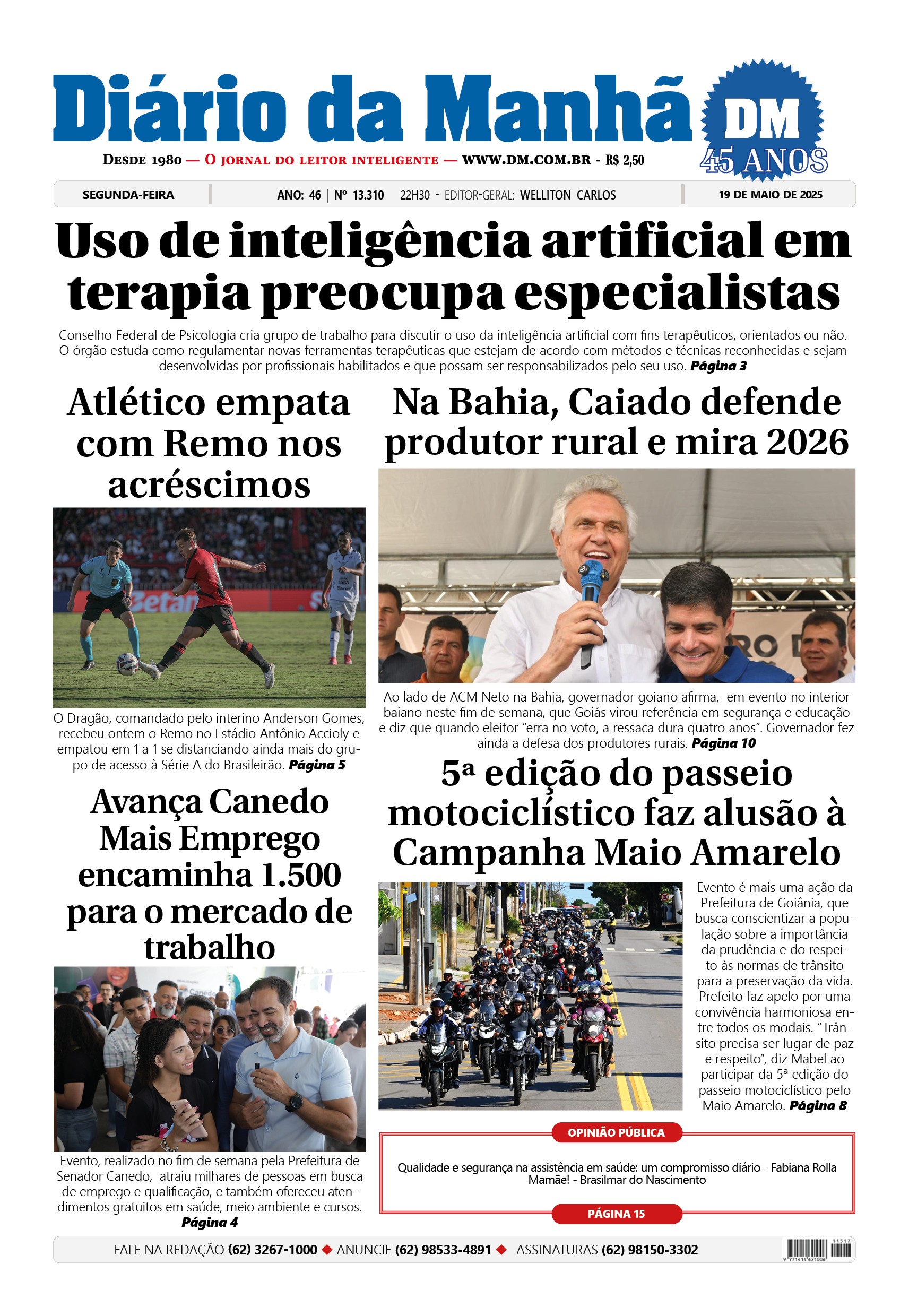 Capa do Dia